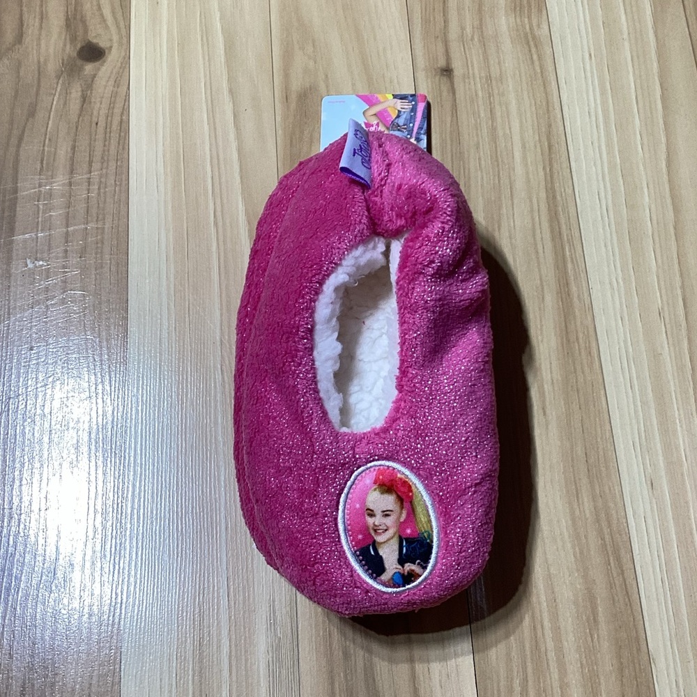 Girl's Jojo Siwa Slipper Socks Size M (Shoe Size 9-2.5)